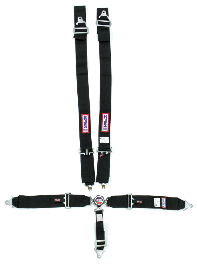 RJS, 5 PT Harness System Q/R BK Ind Wrap 2inSub