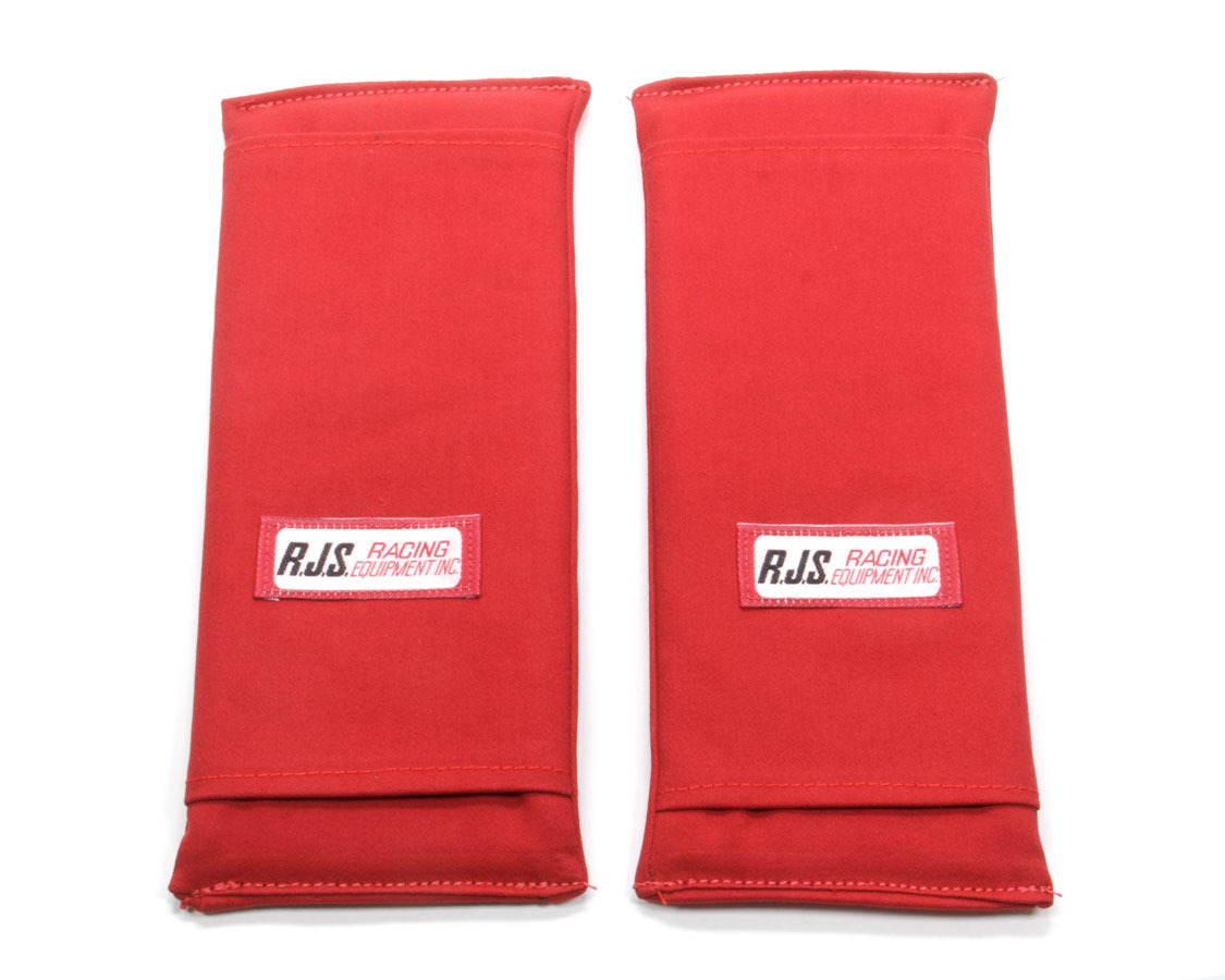 RJS, 3in Harness Pads Red
