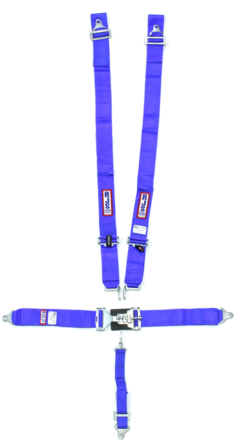 RJS, 5-Point Harness System Blue Individual Wrap Mount