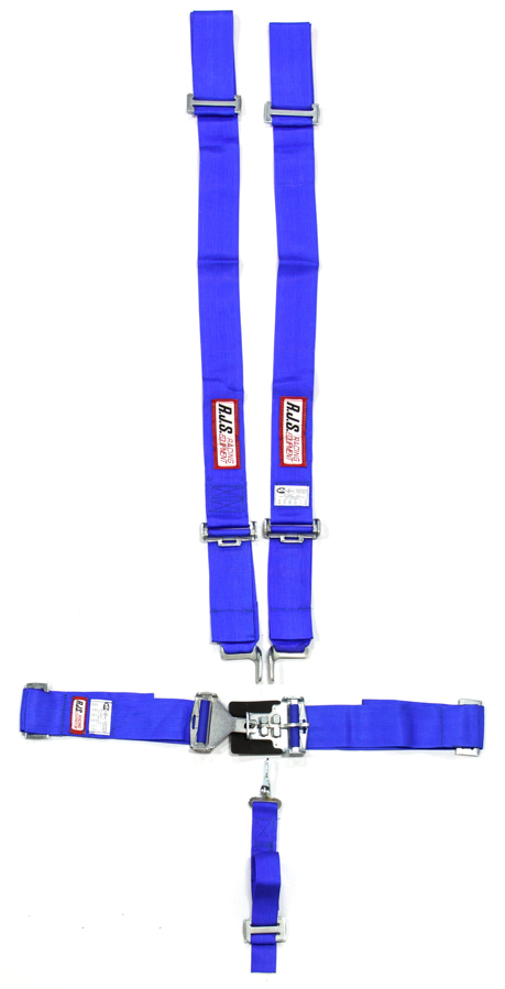 RJS, 5-Point Harness System Blue Complete Wrap
