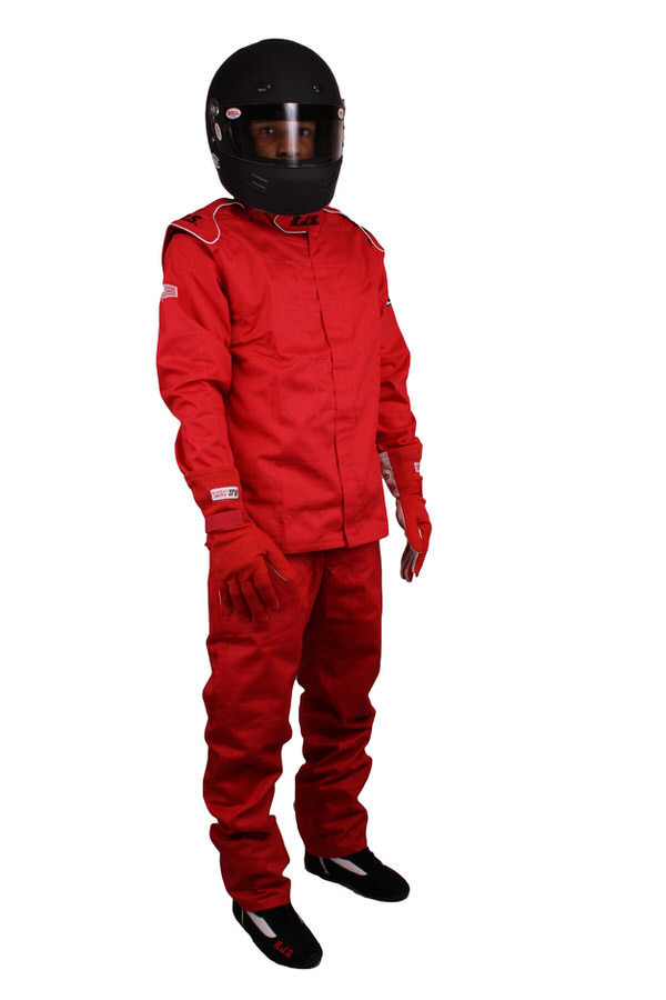 RJS, Racing Pants Red Small SFI-3-2A/5 Fire Retardant Cotton