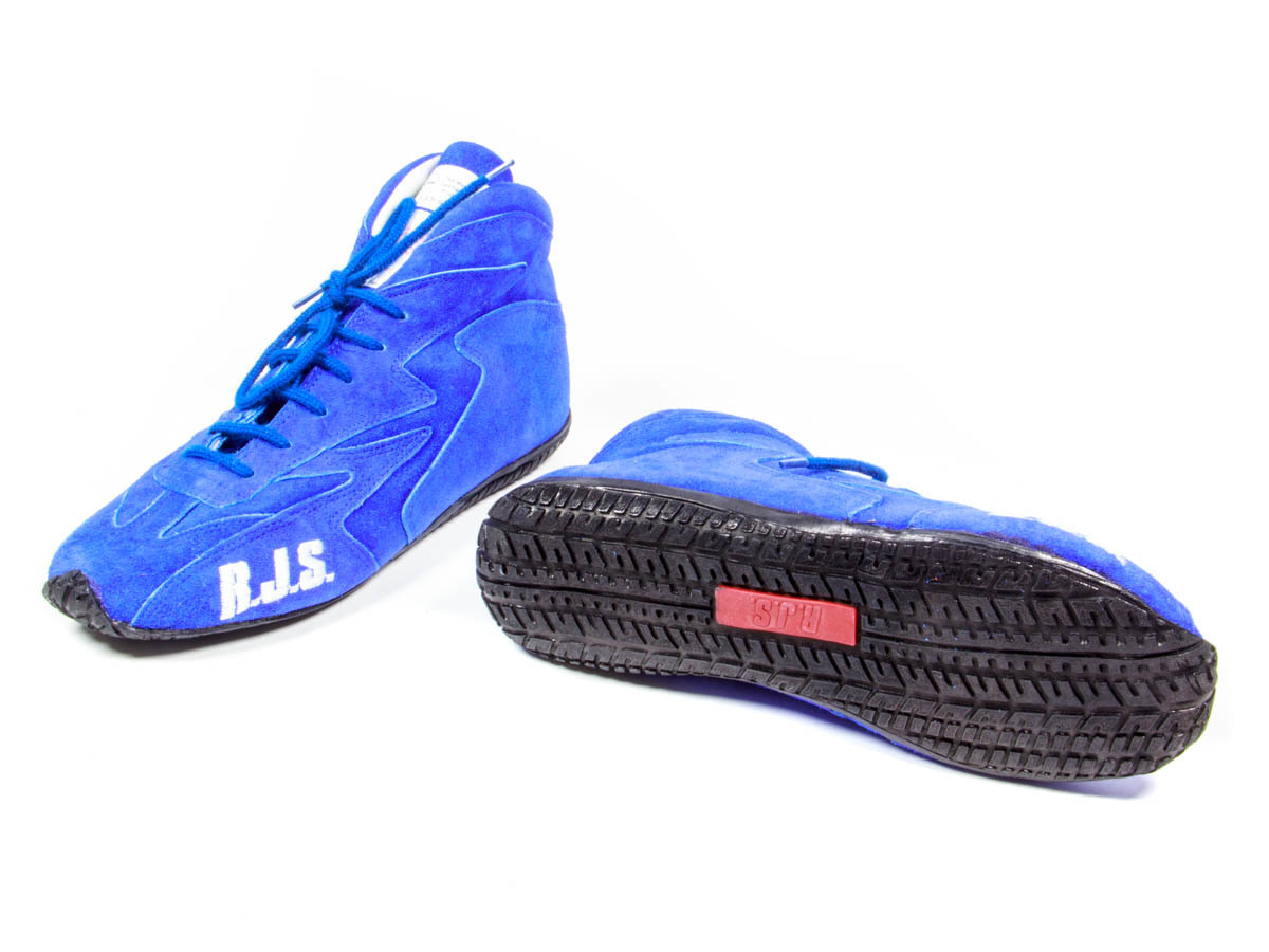 RJS, Redline Racing Shoe Mid-Top Blue Size 11 SFI-5