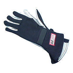 RJS, Gloves Nomex D/L LG Black SFI-5