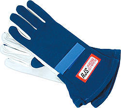 RJS, Gloves Nomex D/L MD Blue SFI-5