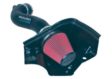 ROUSH PERFORMANCE PARTS Air Induction System, Roush, Reusable Filter, Black, Ford Modular, Ford Mustang 2005-09, Kit