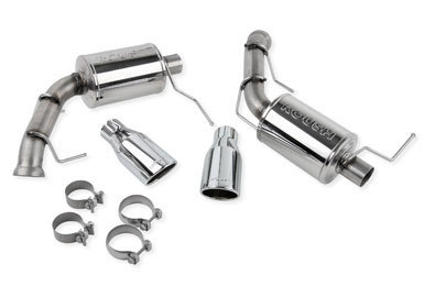 ROUSH PERFORMANCE PARTS Exhaust Kit Dual Axle- Back w/ Round Tips, Mustang 2011-