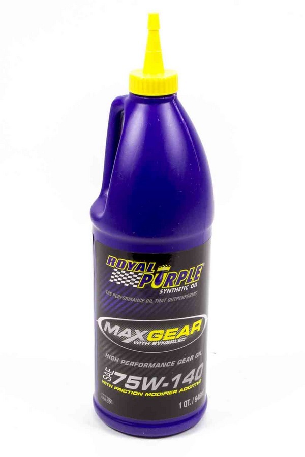 ROYAL PURPLE Gear Oil Max Gear 75W140 Limited Slip Additive Synthetic 1 qt Bottl