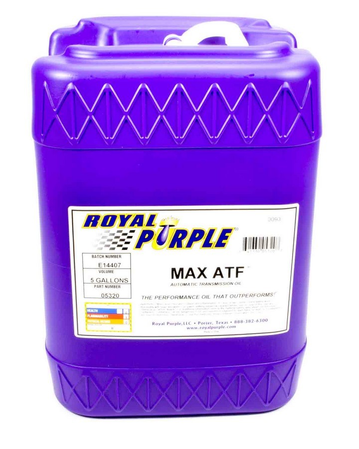 ROYAL PURPLE Transmission Fluid Max ATF Synthetic 5 gal Jug Each