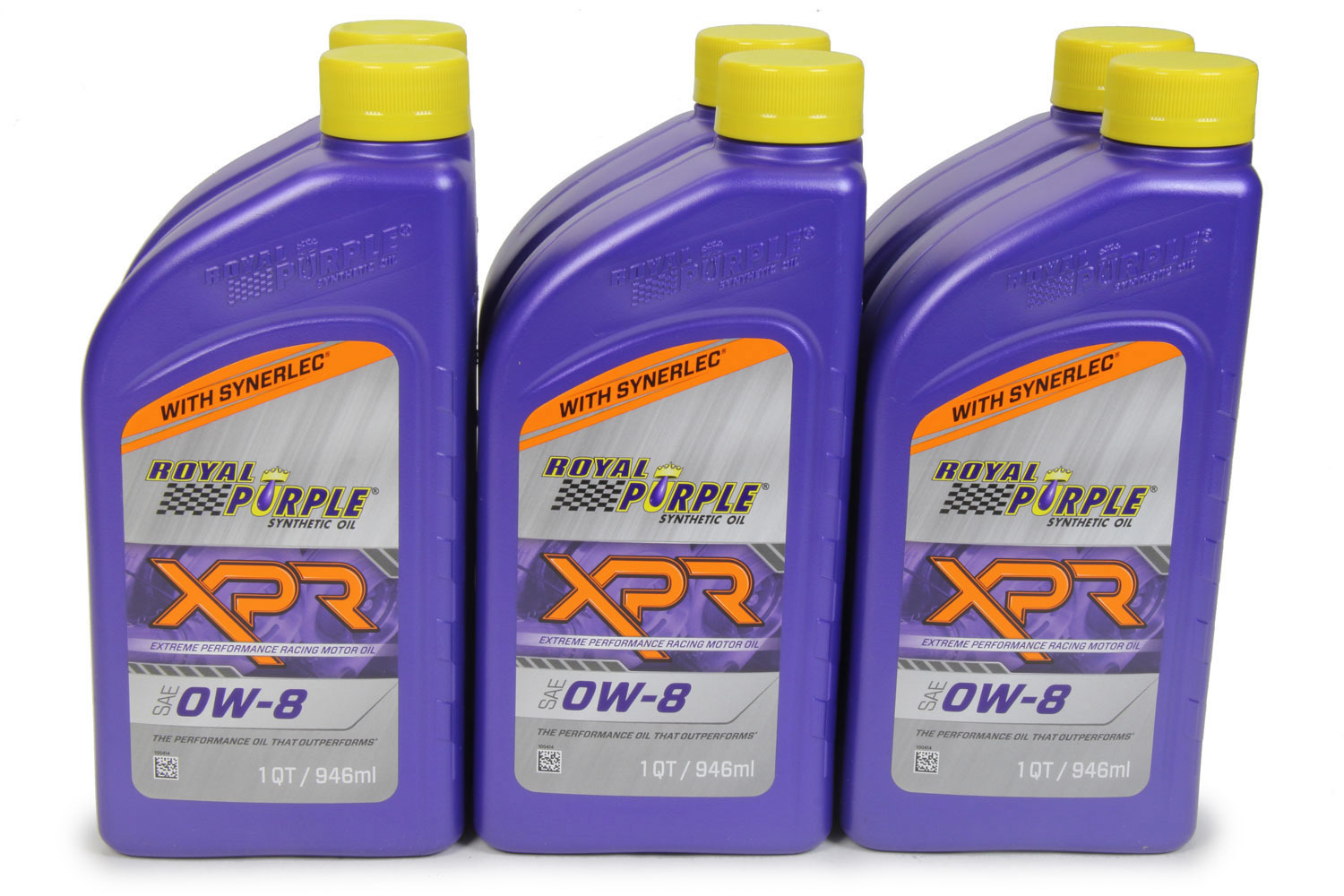 ROYAL PURPLE Motor Oil Extreme Performance Racing 0W8 Synthetic 1 qt Bottle Set