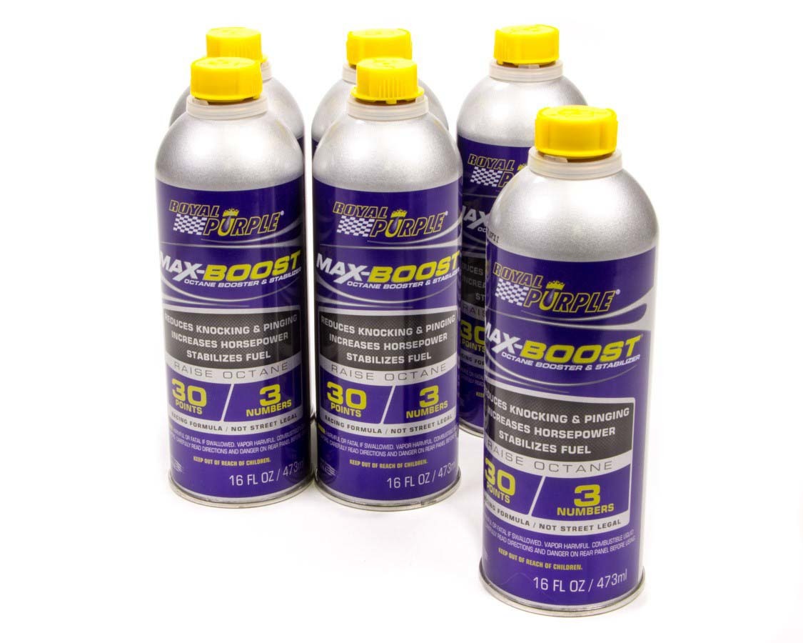 ROYAL PURPLE Fuel Additive Max-Boost System Cleaner Stabilizer Octane Booster 16