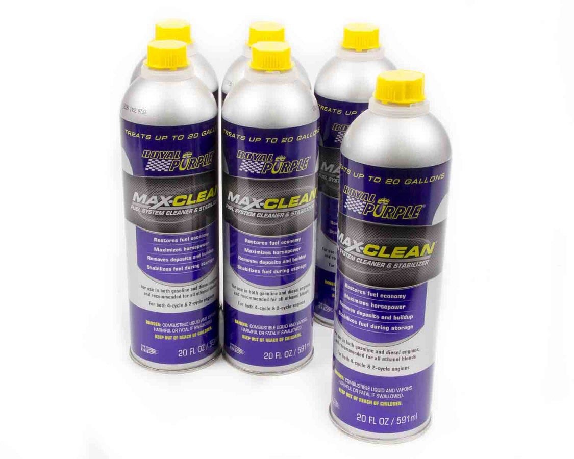 ROYAL PURPLE Fuel Additive Max-Clean System Cleaner Stabilizer 20.00 oz Bottle D