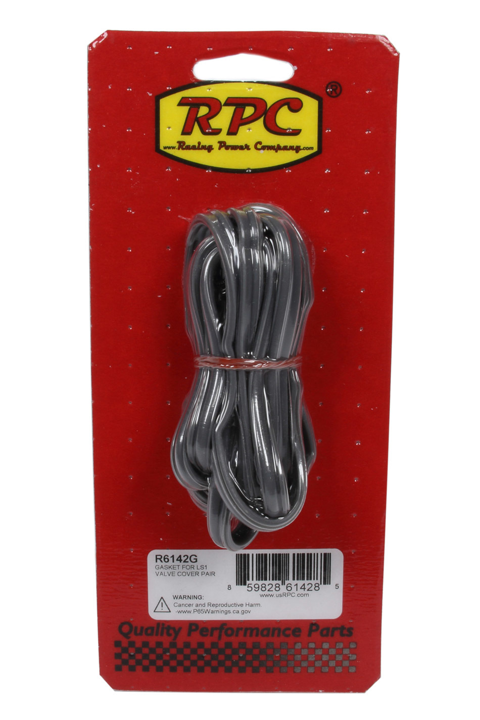 Racing Power Co-Packaged Rubber Valve Cover Gasket - GM LS-Series - Pair