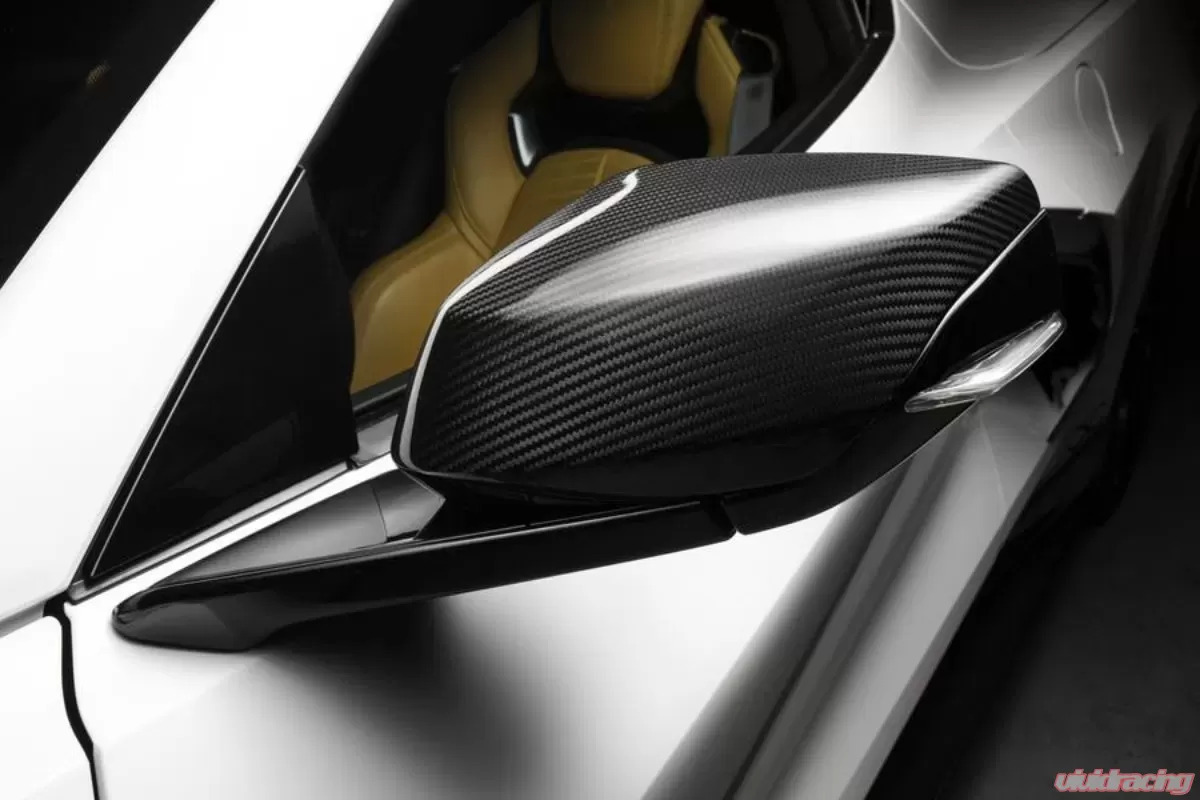 RSC Tuning Mirror Covers Carbon Fiber Chevrolet C8 Corvette Stingray 2020-2024