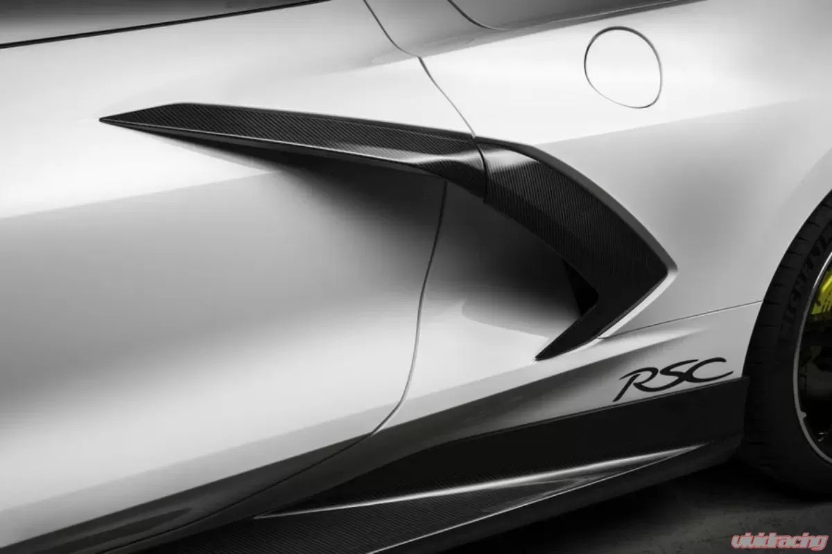 RSC Tuning Engine Intake Side Vents Carbon Fiber Chevrolet C8 Corvette Stingray 2020-2024