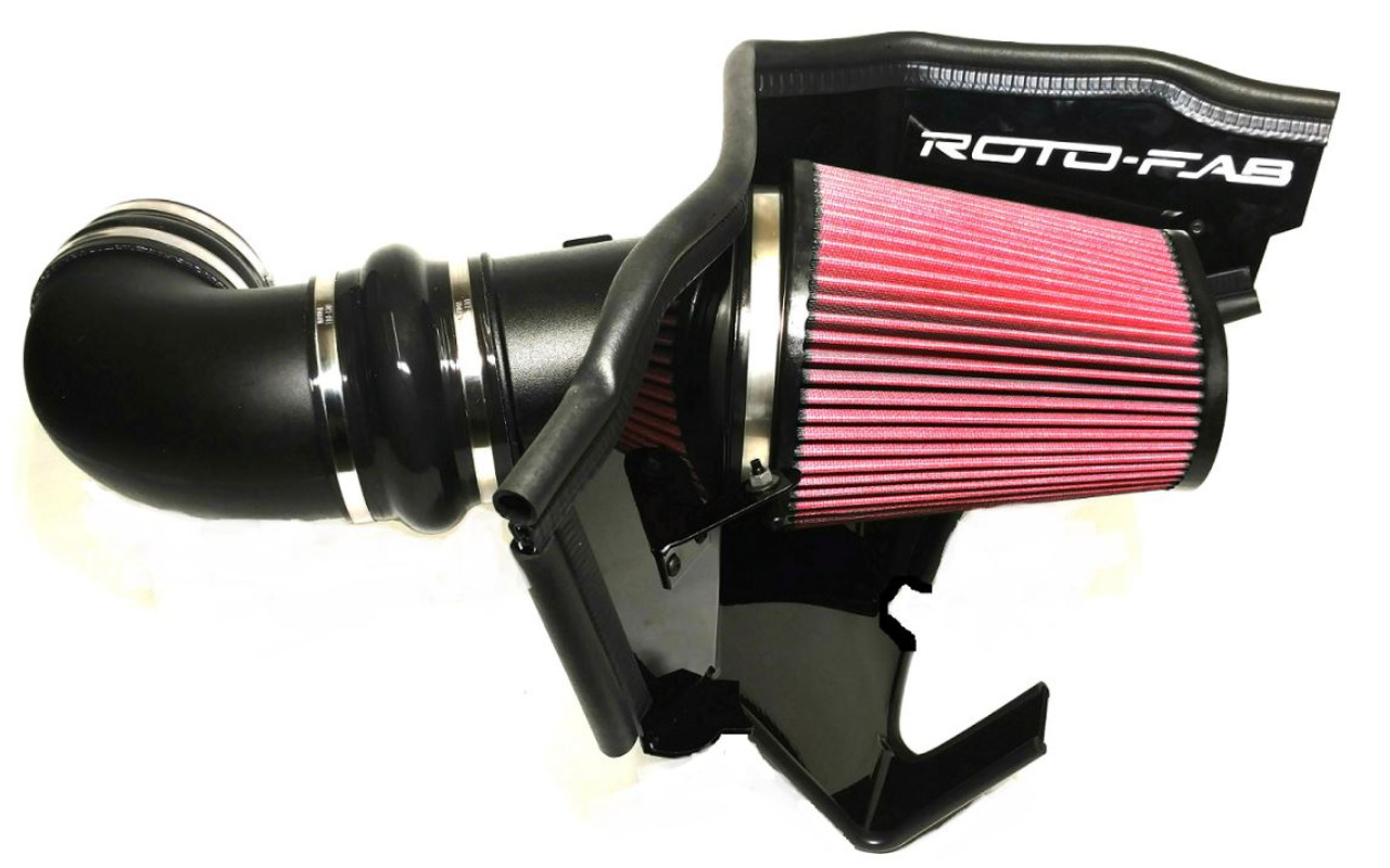 16-22+ Camaro SS Cold Air Intake Kit W/ Added Whipple Supercharger, Oiled Filter Roto-Fab