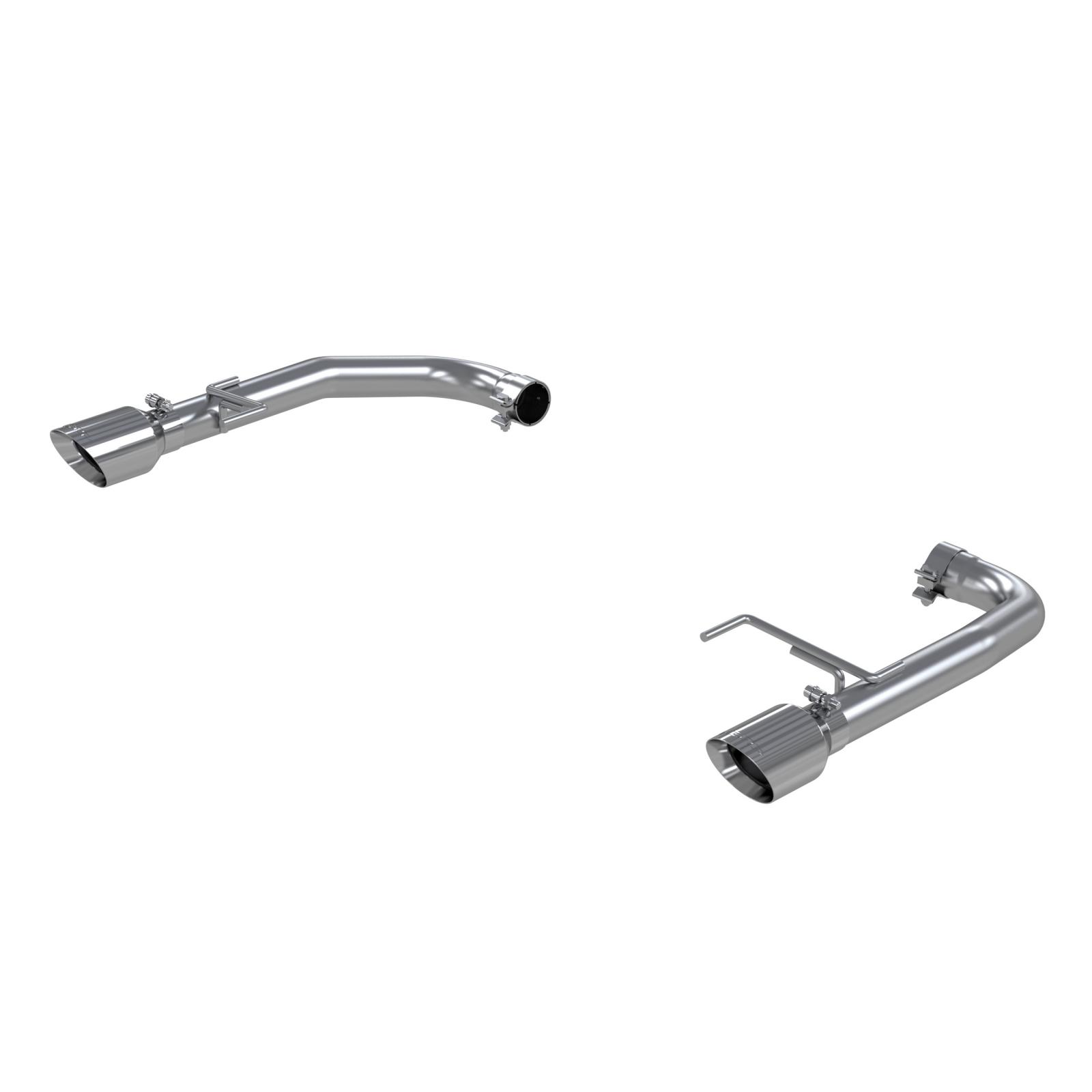 Exhaust Pipe 2.5 in Axle Back Kit T304 Stainless Steel For 15-17 Mustang GT 5.0L