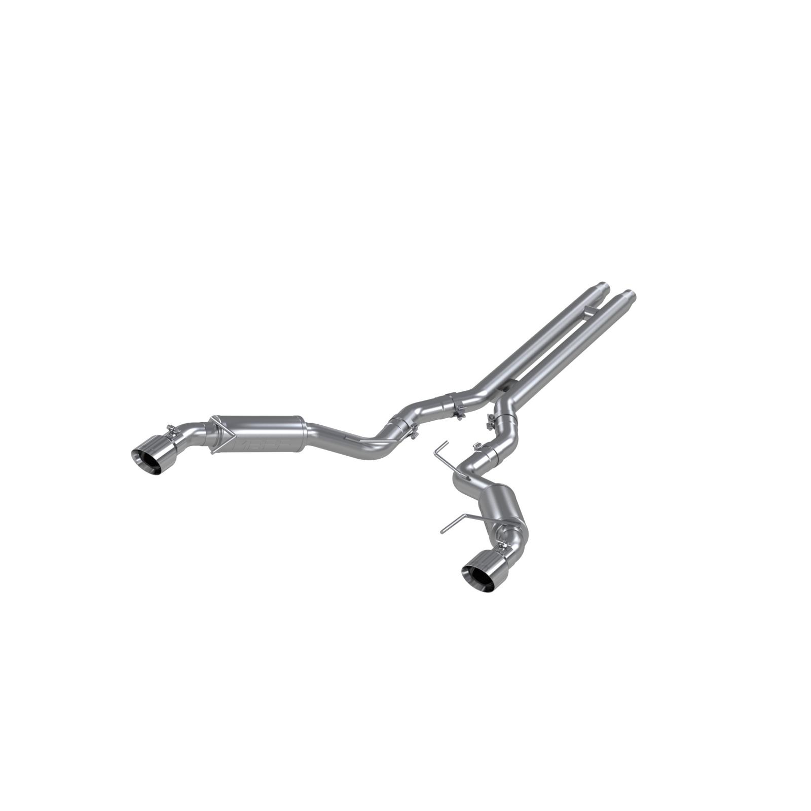 3 in Cat Back Exhaust System For 15-17 Mustang GT 5.0-Coupe Only Dual Split Rear