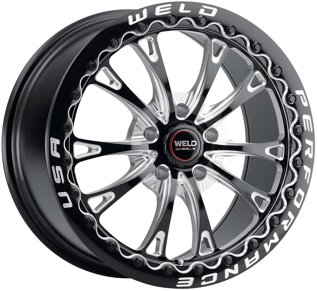 16-24 Camaro & 20-26+ C8 Corvette Belmont Beadlock S908 18x12 Rear Wheel - WELD