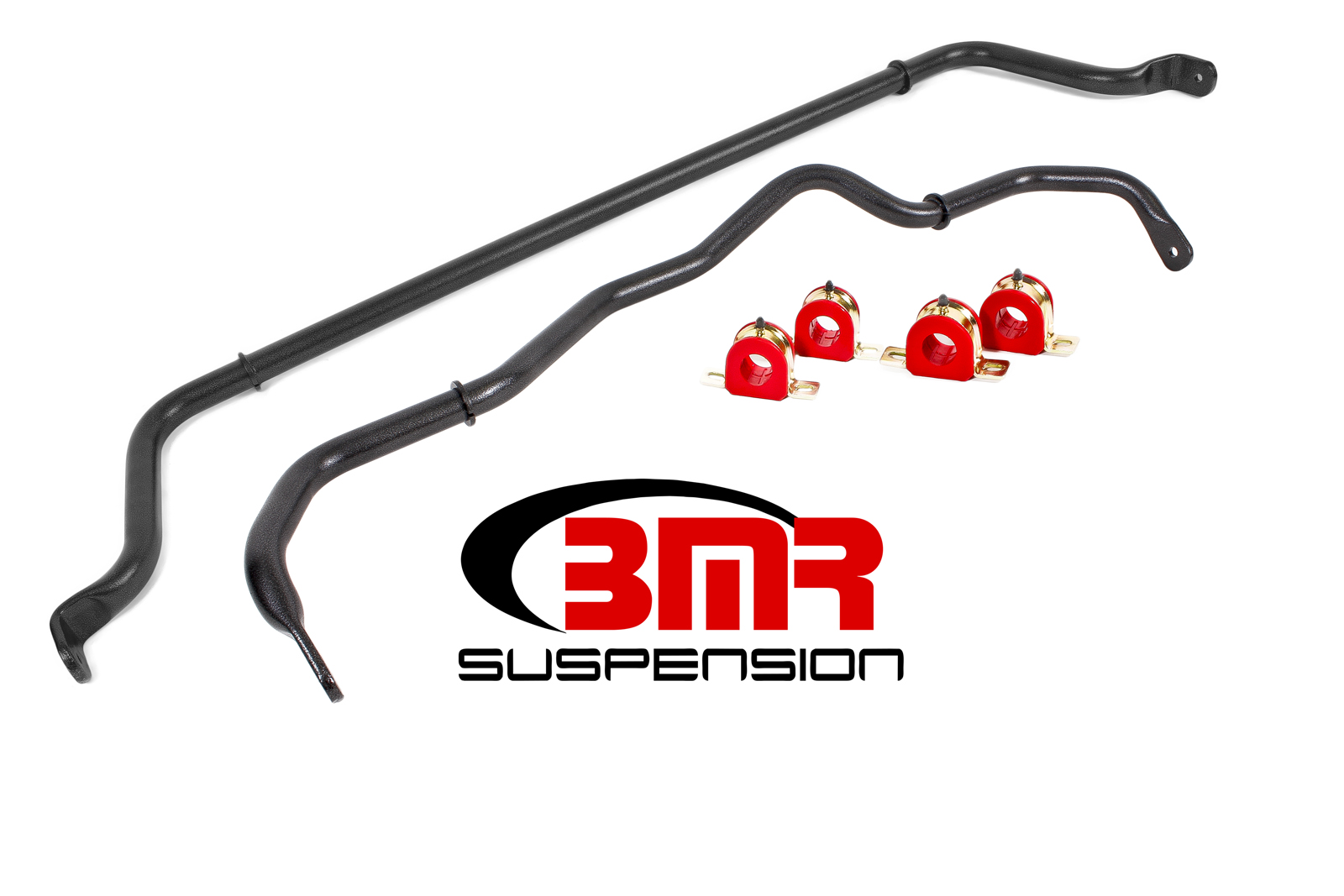 Sway Bar Kit With Bushings, Front And Rear, Non-adjustable, Fits 2016-Newer Chevrolet Camaro, BMR Suspension - SB049H