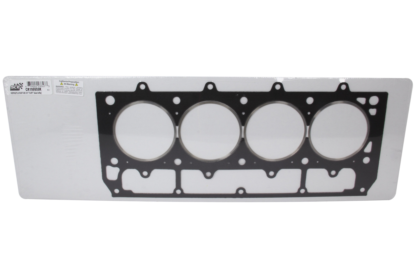 Sce Gaskets Vulcan Cut Ring Cylinder Head Gasket - GM LS-Series - 3.977 in Bore