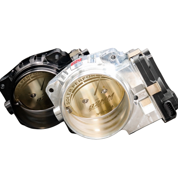 23-26+ C8 Corvette Z06 LT6 92mm Billet Throttle Bodies (Includes 2) - Soler Perf