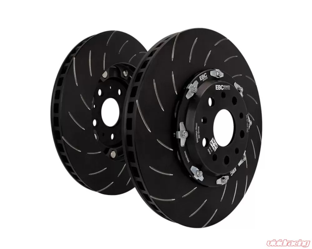 EBC Brakes Racing Fully Floating Two Piece Rotors Front C8 Chevrolet Corvette Stingray 2020+