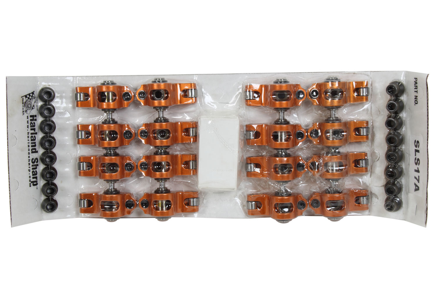 Sharp Rockers Adjustable Rocker Arm - GM LS-Series - Set of 16 - Aluminum