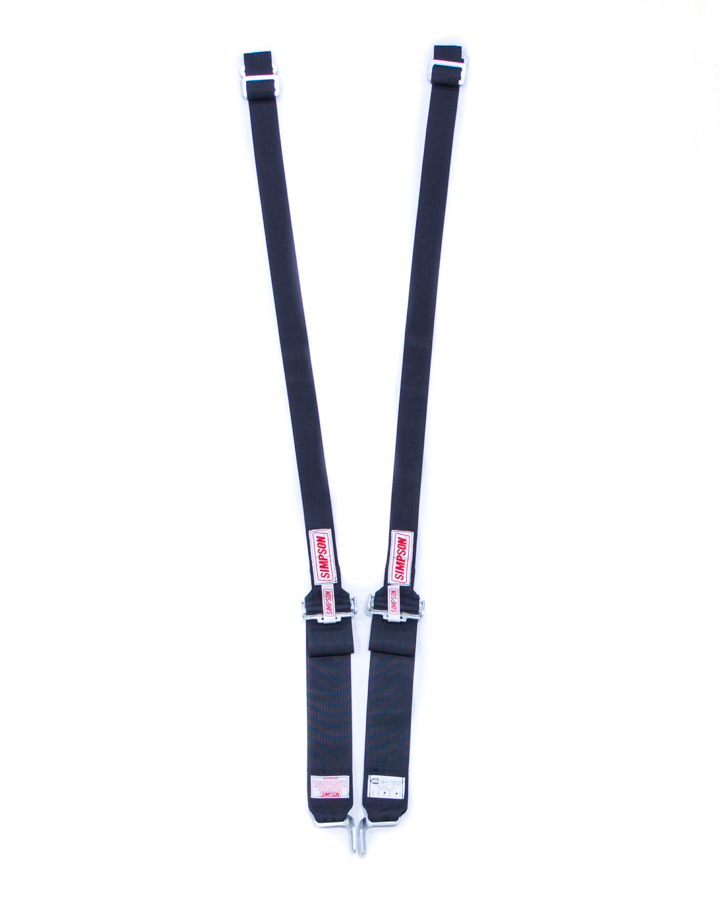 SIMPSON SAFETY Shoulder Harness - Latch and Link - SFI 16.1 - Pull Down Adjust -