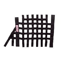 SIMPSON SAFETY Window Net - SFI 27.1 - 1 in Webbing - 16 x 27 in Trapezoid - Bla