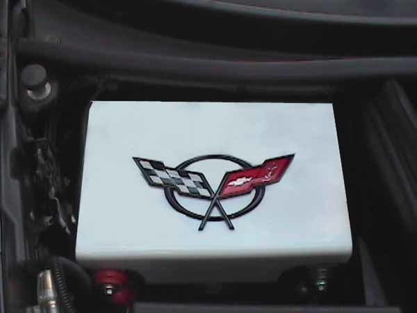 C5 Corvette Battery Covevette, Custom Painted in All Body Colors