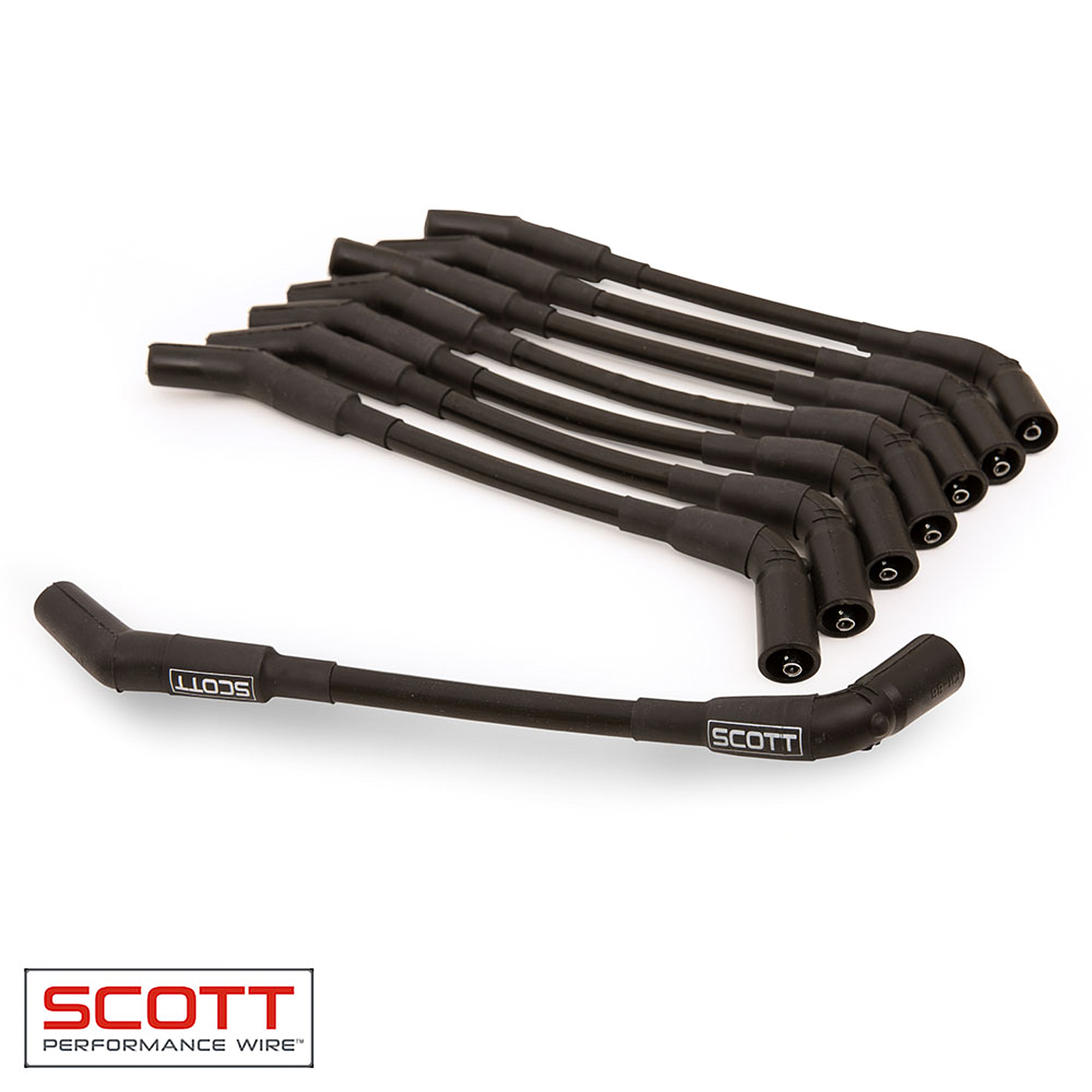 Scott Performance High Performance Spark Plug Wire Set - GM LS-Series - 10 mm