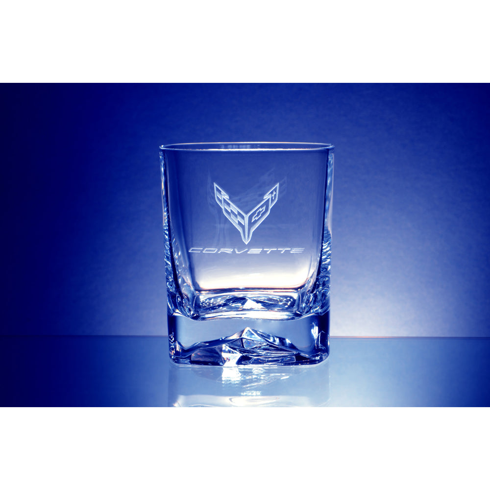 C8 Corvette Crystal Glassware, 13.5oz. Beverage Set (4)