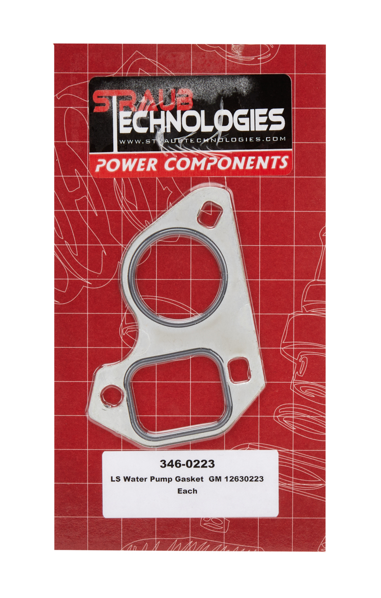 Straub Technologies Inc. Aluminum/Rubber Water Pump Gasket - GM LS-Series