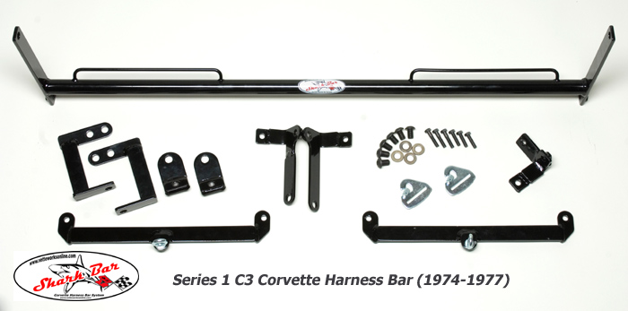 C3 Corvette 1974-1975 Sharkbar Series 1, Racing Harness Mounting Bar for Track Day Gear