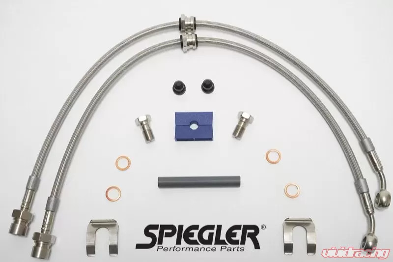 Spiegler Stainless Brake Lines - Front C8 Corvette with Iron Discs 2020-2023