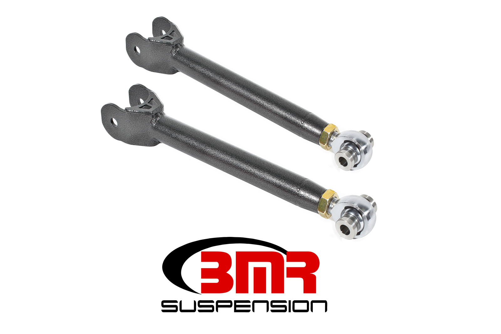 Lower Trailing Arms, Single Adjustable, Rod Ends, Fits all 2016-newer Chevrolet Camaros , BMR Suspension - TCA060H