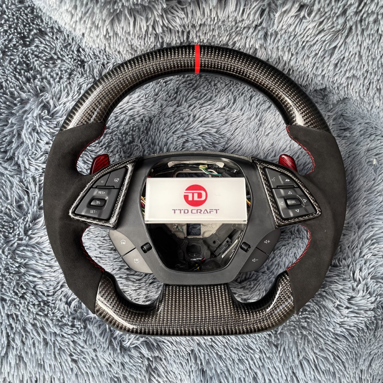 TTD Craft Factory, C7 Corvette Custom Carbon Fiber Steering Wheels