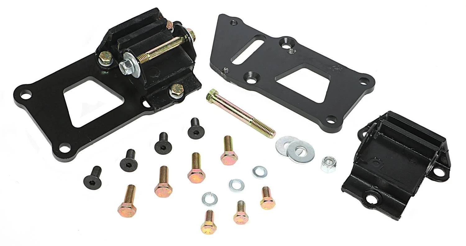 Trans-Dapt Bolt-On Motor Mount - GM LS-Series - 1-3/4 in Rearward Mount