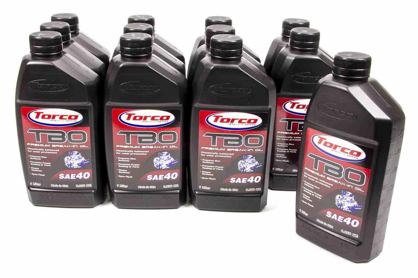 Torco Oil, TBO 40w Premium Break-In Oil Case/12-1 Liter