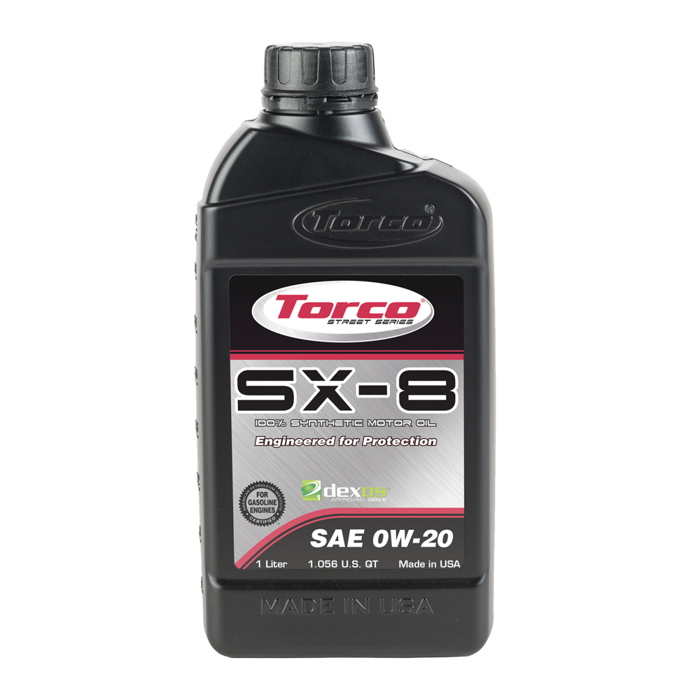 Torco Oil, SX-8 0w20 Synthetic Oil 1 Liter Dexos1