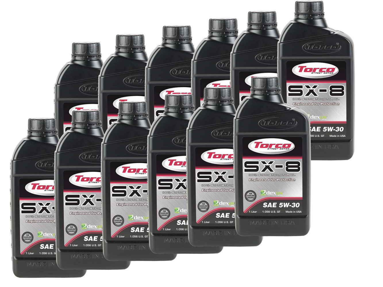 Torco Oil, SX-8 5w30 Synthetic Oil Case 12x1 Liter Dexos1