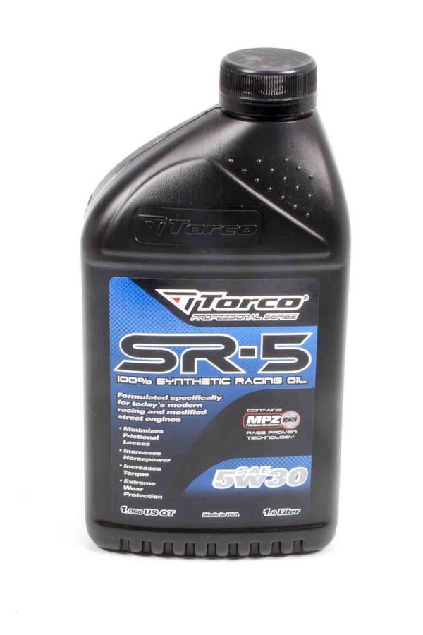 Torco Oil, SR-5 Synthetic Oil 5W30 1 Liter