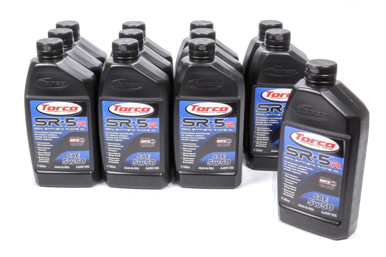 Torco Oil, SR-5 Synthetic Oil 5w50 Case/12