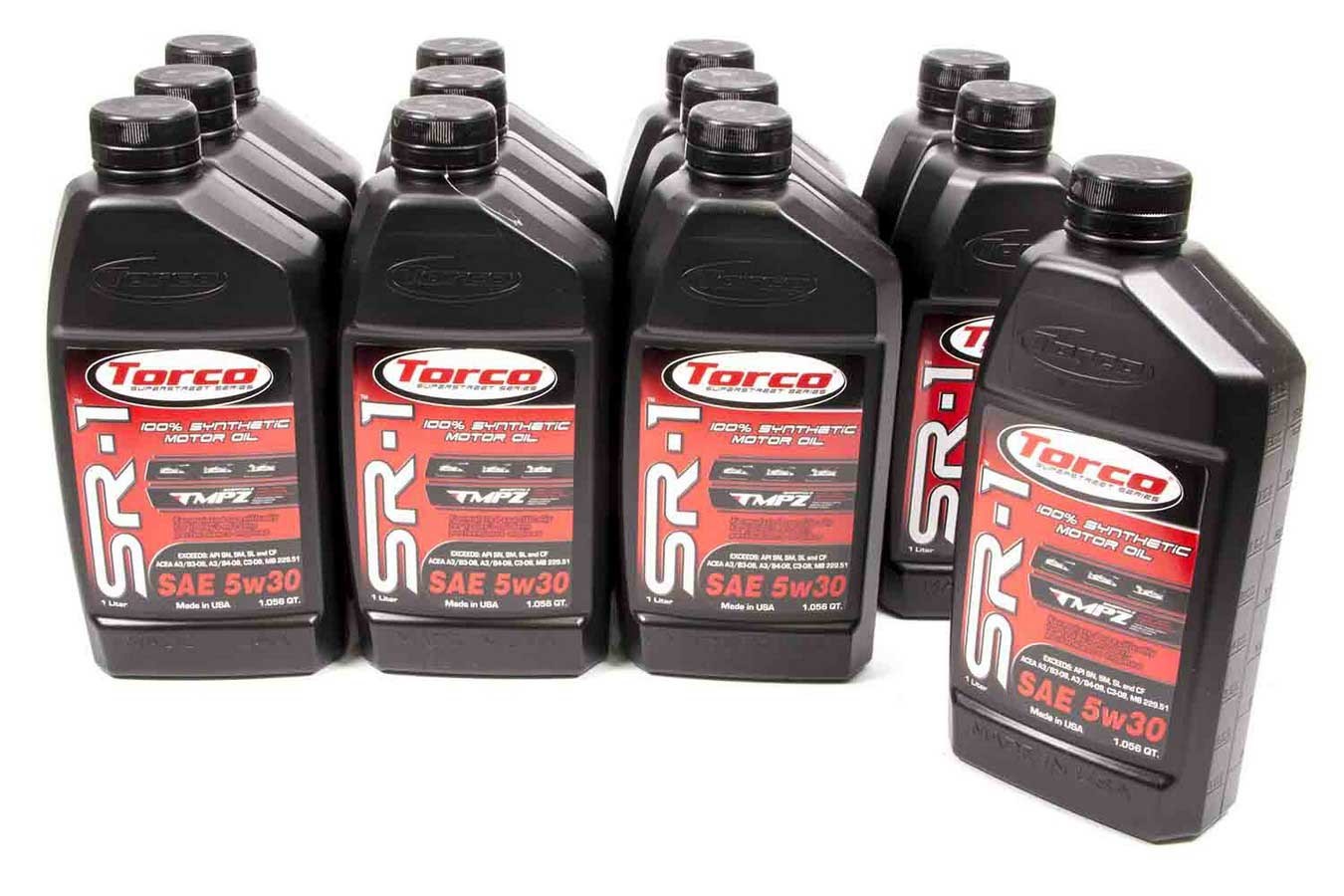 Torco Oil, SR-1 Synthetic Oil 5w30 Case/12