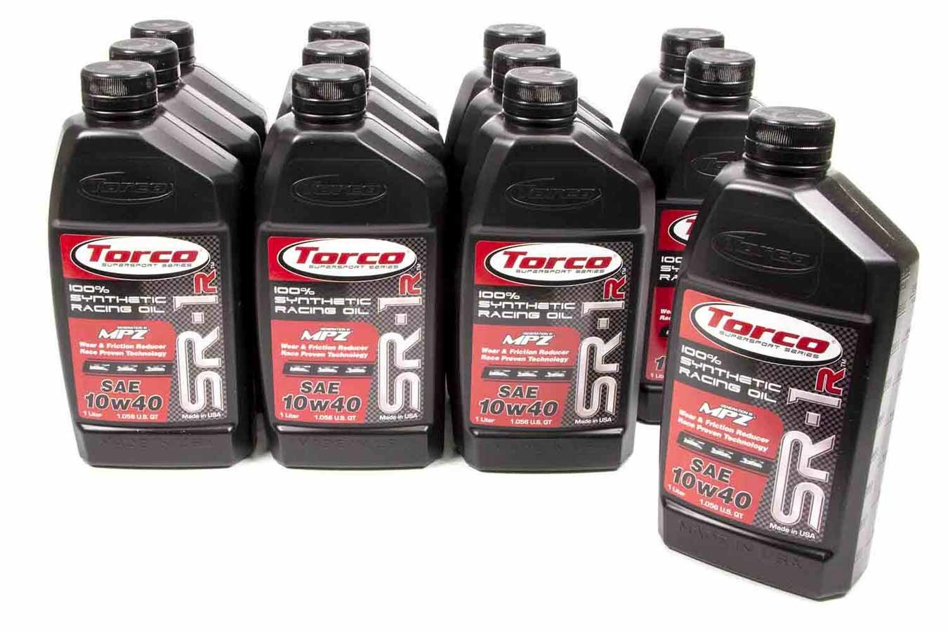 Torco Oil, SR-1 Synthetic Oil 10w40 Case/12