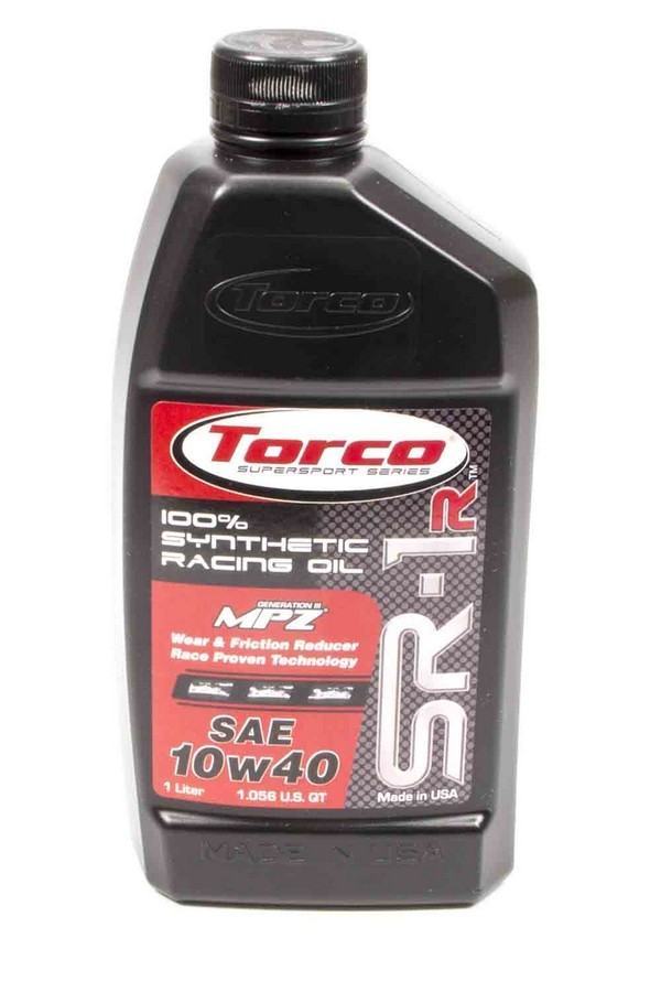 Torco Oil, SR-1 Synthetic Oil 10W40 1 Liter