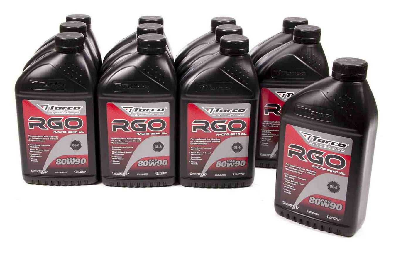Torco Oil, RGO 80w90 Racing Gear Oil Case/12-1 Liter
