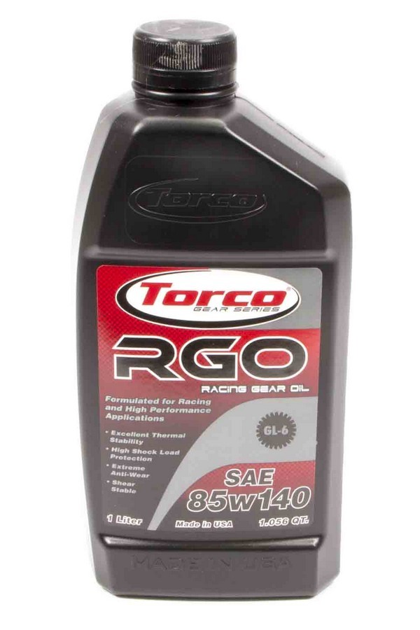 Torco Oil, RGO 85W140 Racing Gear Oil 1-Liter
