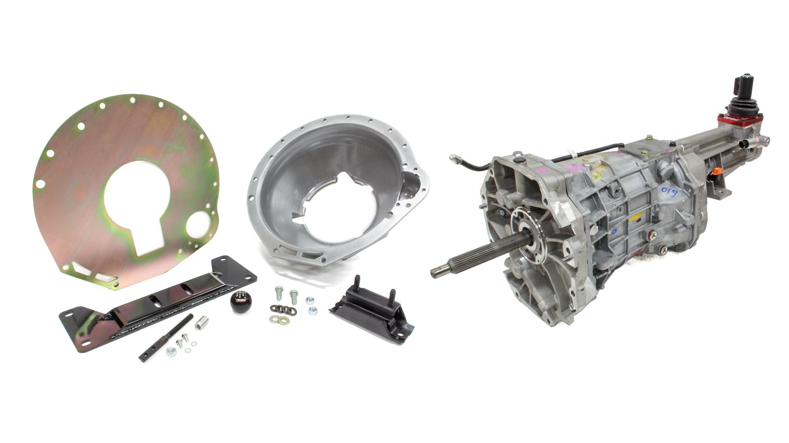 TREMEC Transmission, Magnum XL, TR-6060, Manual, 6 Speed, 26 Input Spline, 31 Output Spline, Aluminum, Natural, Ford