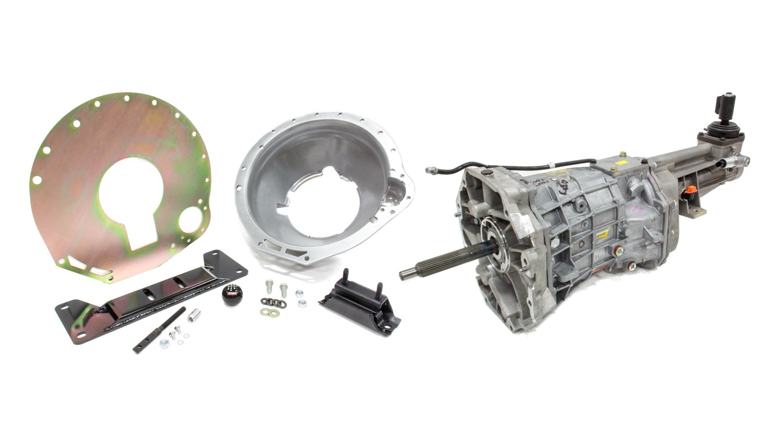 TREMEC Transmission, Magnum XL, TR-6060, Manual, 6 Speed, 26 Input Spline, 31 Output Spline, Aluminum, Natural, Ford